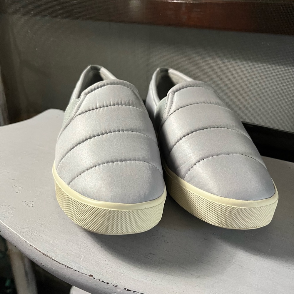 VINCE Blair Quilted Slip-On | SLATE GREY | Size 8 | Vince Slip-Ons